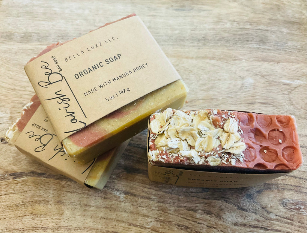 LAVISH BEE Silk Infused Cold Pressed|Vegan Soap