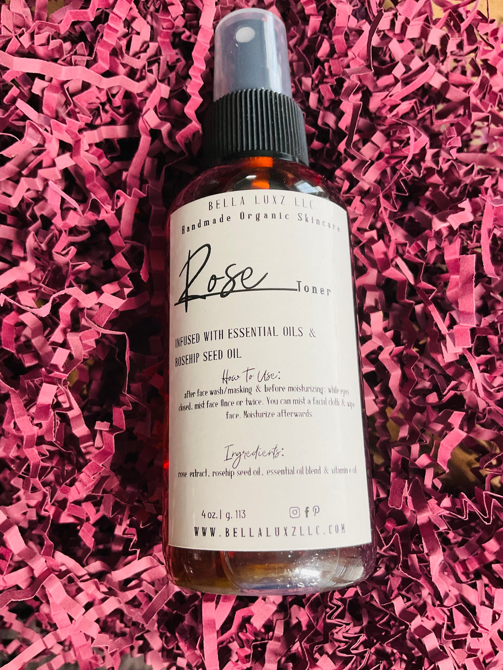 Rose Toner w/Rosehip